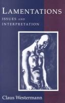 Cover of: Lamentations: Issues and Interpretations