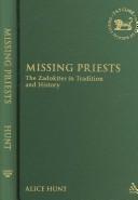 Cover of: Missing Priests by Alice Hunt