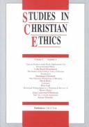 Cover of: Studies in Christian Ethics by Esther Reed