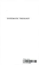 Cover of: Systematic Theology (Academic Paperback) by Wolfhart Pannenberg