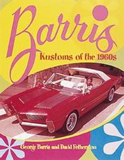Cover of: Barris Kustoms of the 1960s