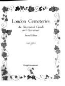 London Cemeteries by Hugh Meller