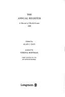 Cover of: The Annual Register of World Events