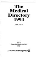 Cover of: The Medical Directory, 1994