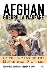 Cover of: Afghan Guerrilla Warfare by Ali Ahmad Jalali