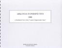 Cover of: Arkansas in Perspective 2001: A Statistical View of the Land of Opportunity State (Arkansas in Perspective)