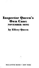 Cover of: Inspector Queen's Own Case : November Song