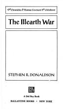 Cover of: The illearth war by Stephen R. Donaldson