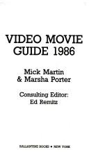 Cover of: Video Movie Guide 1986