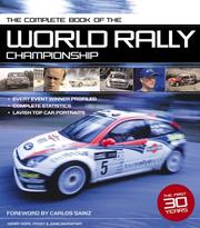 Cover of: The Complete Book of the World Rally Championship by Carlos Sainz