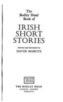 Cover of: Irish Short Stories by David Marcus, David Marcus