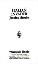 Cover of: Italian Invader (Harlequin Romance, No. 3327)