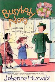 Cover of: Busybody Nora by Johanna Hurwitz