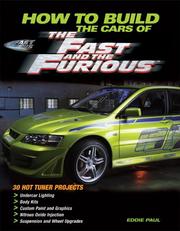 Cover of: How To Build the Cars of The Fast and the Furious