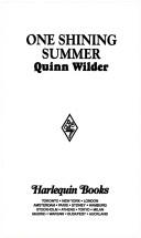 Cover of: One Shining Summer