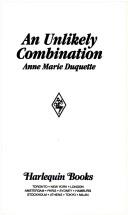 Cover of: An Unlikely Combination