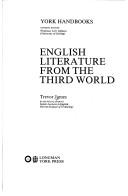 Cover of: English Literature from the Third World