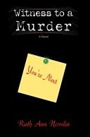 Cover of: Witness to a Murder