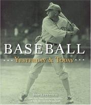 Cover of: Baseball Yesterday & Today
