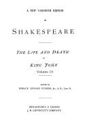 Cover of: The Life and Death of King John by William Shakespeare, William Shakespeare