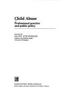 Cover of: Child Abuse: Professional Practice and Public Policy