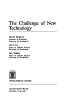 Cover of: Challenge of New Technology by David Simpson