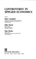 Cover of: Controversy in applied economics
