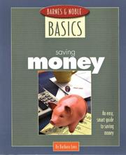 Cover of: Saving money