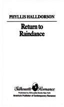 Cover of: Return to Raindance