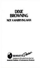 Cover of: Not a Marrying Man