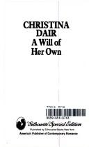 Cover of: Will Of Her Own