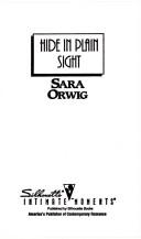 Cover of: Hide in Plain Sight by Sara Orwig