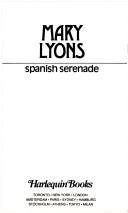 Cover of: Spanish Serenade by Mary Lyons