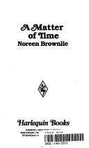 Cover of: Matter Of Time
