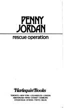 Cover of: Rescue Operation by Penny Jordan