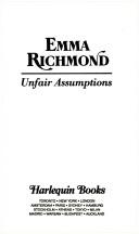 Cover of: Unfair Assumptions by Emma Richmond