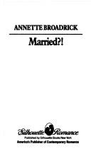 Cover of: Married?