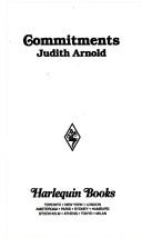 Cover of: Commitments by Judith Arnold