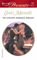 Cover of: The Italian's Marriage Bargain