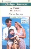 Cover of: A Child in Need