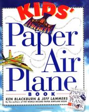 Cover of: Kids' paper airplane book