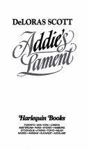 Addie's Lament by DeLoras Scott, Prue Scott