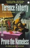 Prove The Nameless (Worldwide Library Mystery , No 269) by Faherty