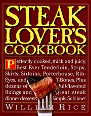Cover of: Steak lover's cookbook