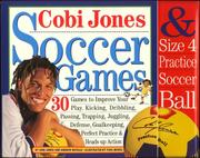 Cover of: Cobi Jones' soccer games by Cobi Jones