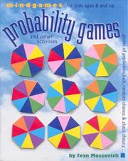 Cover of: Probability Games and Other Activities by Ivan Moscovich