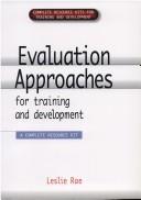 Cover of: Evaluation Approaches for Training and Development