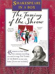 Cover of: The taming of the shrew | William Shakespeare