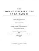 The Roman inscriptions of Britain by R. G. Collingwood, R. P. Wright