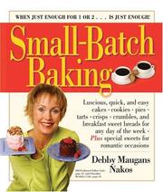 Cover of: Small-Batch Baking | Debby Maugans Nakos